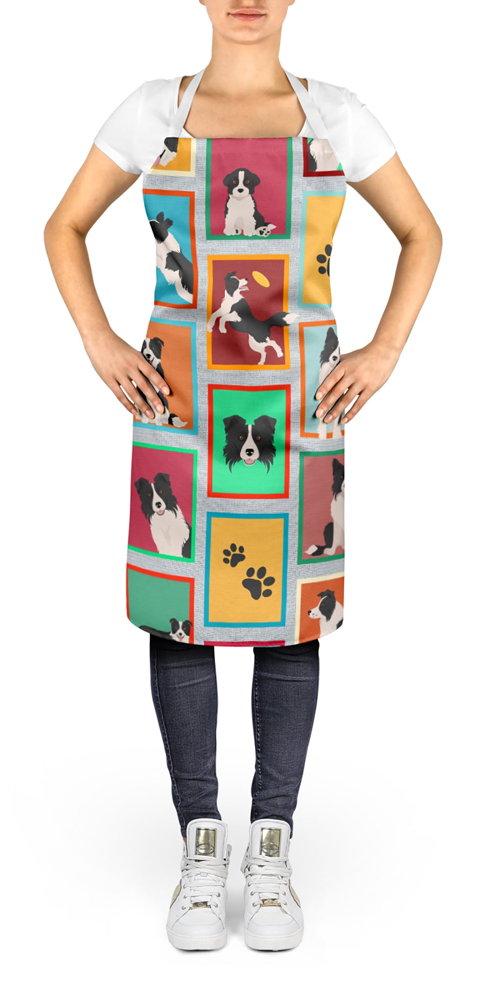 Lots of Border Collie Apron
