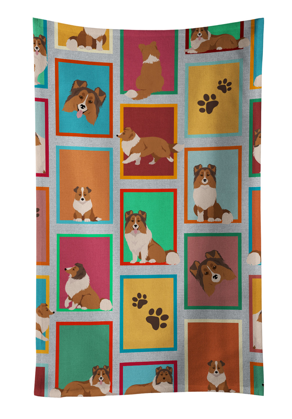 Buy this Lots of Sheltie Kitchen Towel