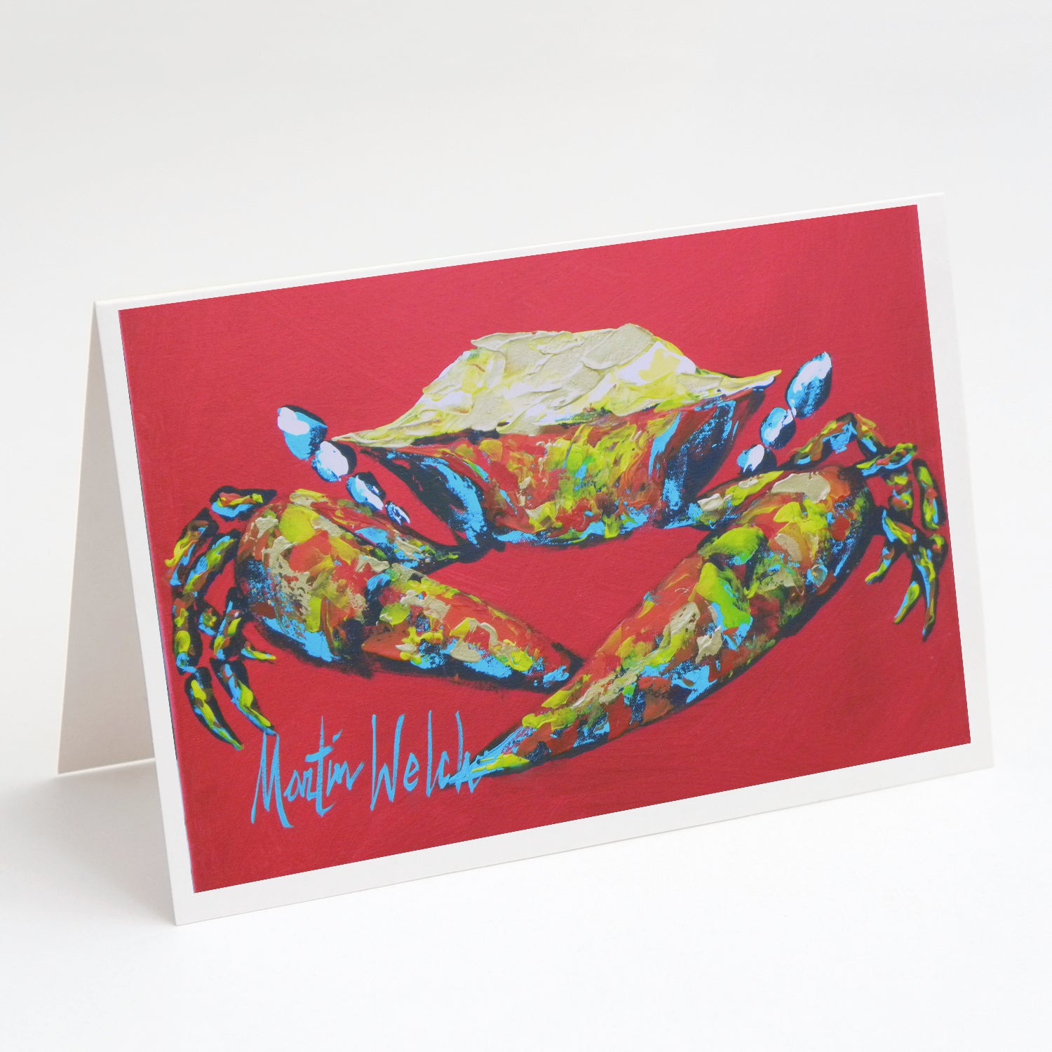 Buy this Crab Seafood One Greeting Cards Pack of 8