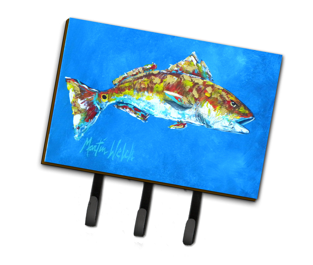 Fish - Red Fish Seafood Two Leash or Key Holder