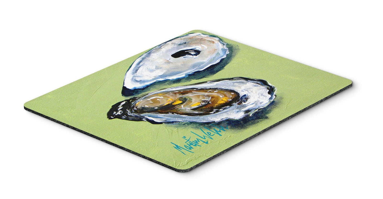 Oysters Two Shells Mouse Pad, Hot Pad or Trivet by Caroline's Treasures
