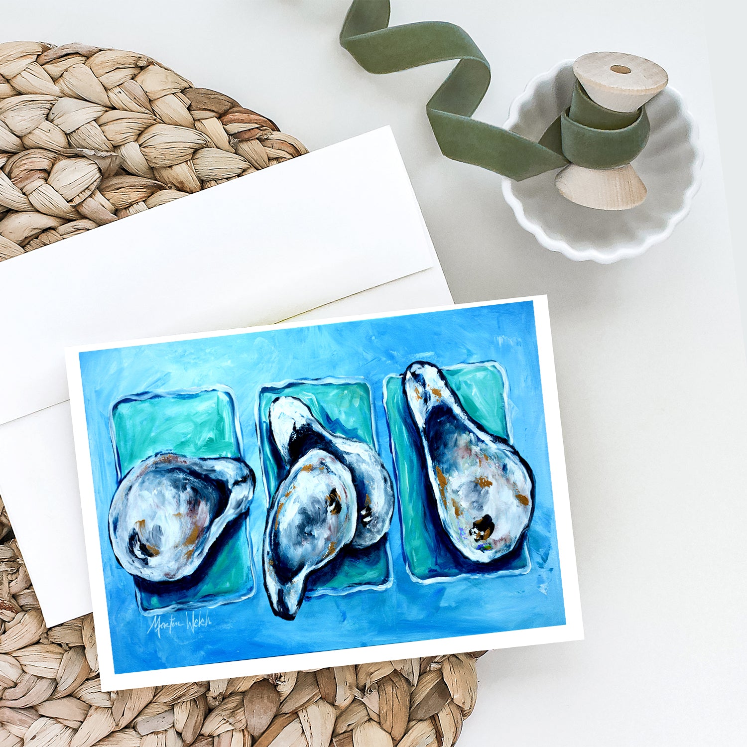 Buy this Oysters Oyster + Oyster = Oysters Greeting Cards Pack of 8