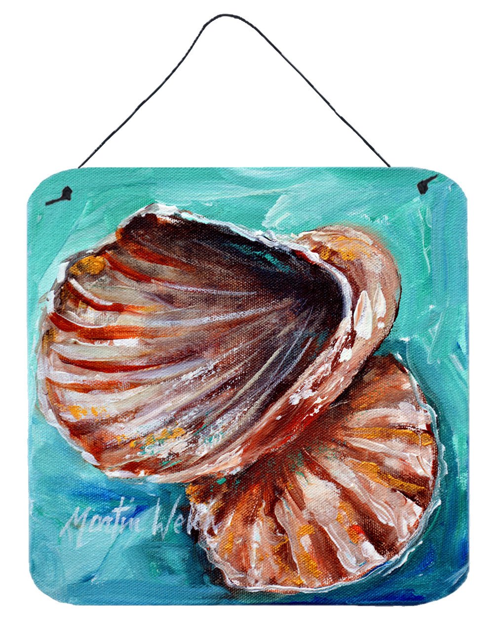 Shells not in a row Wall or Door Hanging Prints MW1147DS66 by Caroline's Treasures