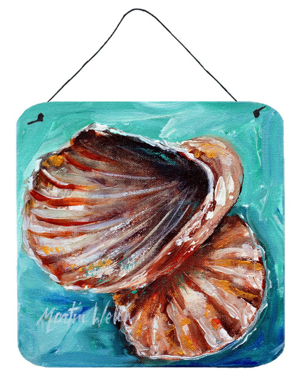Shells not in a row Wall or Door Hanging Prints MW1147DS66 by Caroline&#39;s Treasures