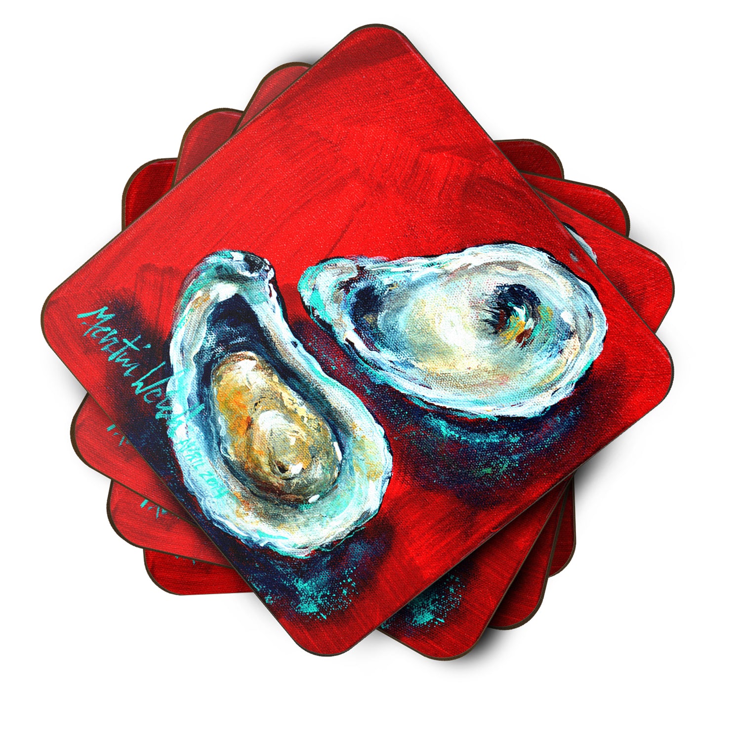 Open up Oyster Foam Coaster MW1149FC - the-store.com