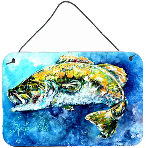 Bobby the Best Bass Wall or Door Hanging Prints by Caroline's Treasures