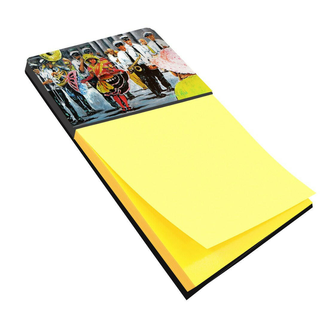 Dancing in the Streets Mardi Gras Sticky Note Holder MW1224SN by Caroline's Treasures