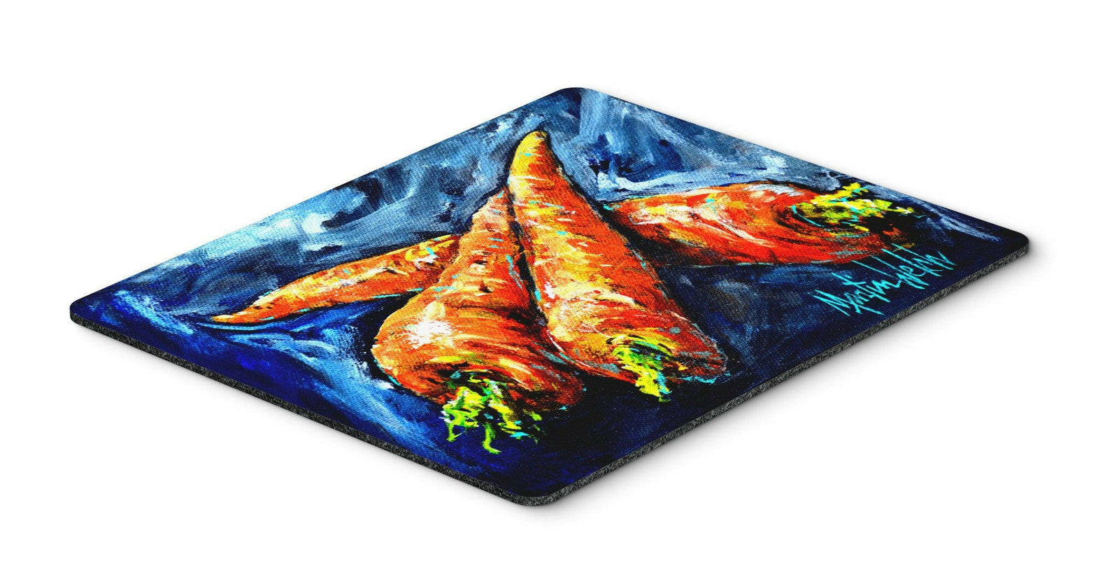 Carrots Only Three Needed Mouse Pad, Hot Pad or Trivet MW1230MP by Caroline's Treasures