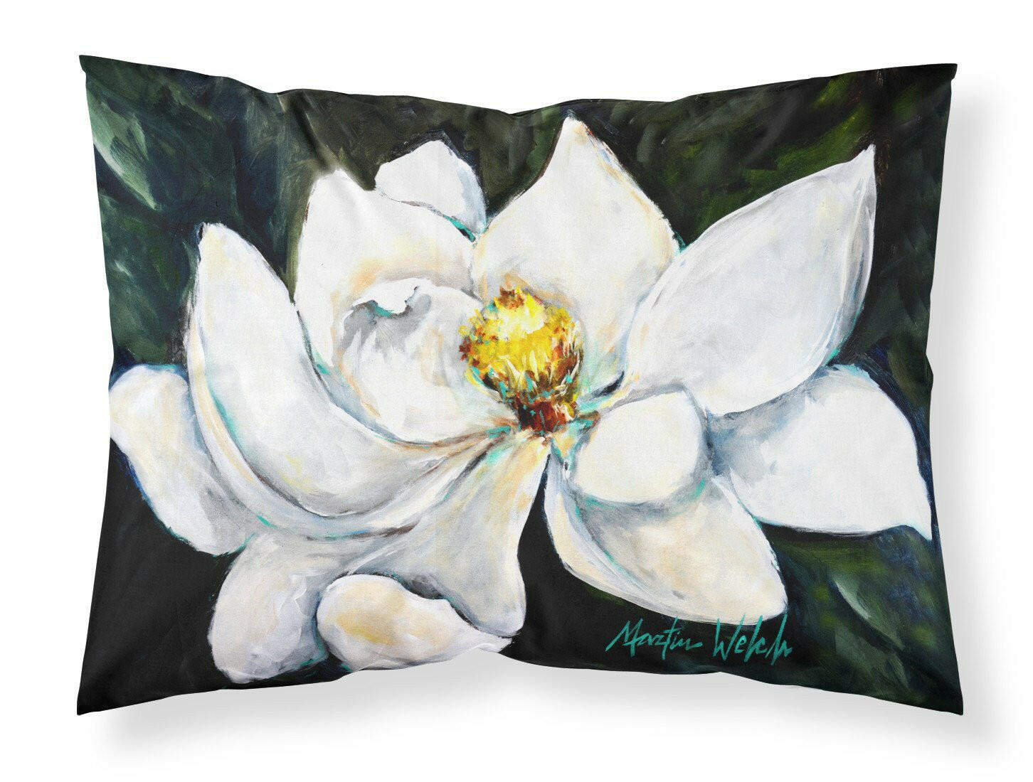 Sweet Magnolia Fabric Standard Pillowcase MW1234PILLOWCASE by Caroline's Treasures