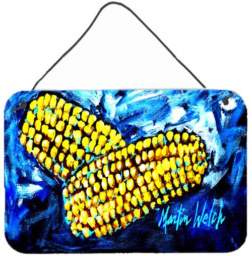 Two Corn Please Wall or Door Hanging Prints MW1235DS812 by Caroline&#39;s Treasures