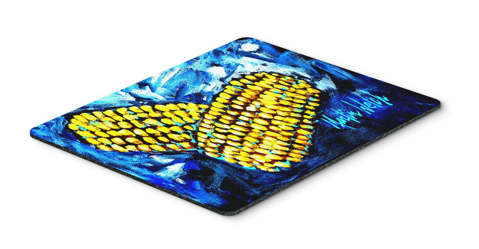 Two Corn Please Mouse Pad, Hot Pad or Trivet MW1235MP by Caroline's Treasures