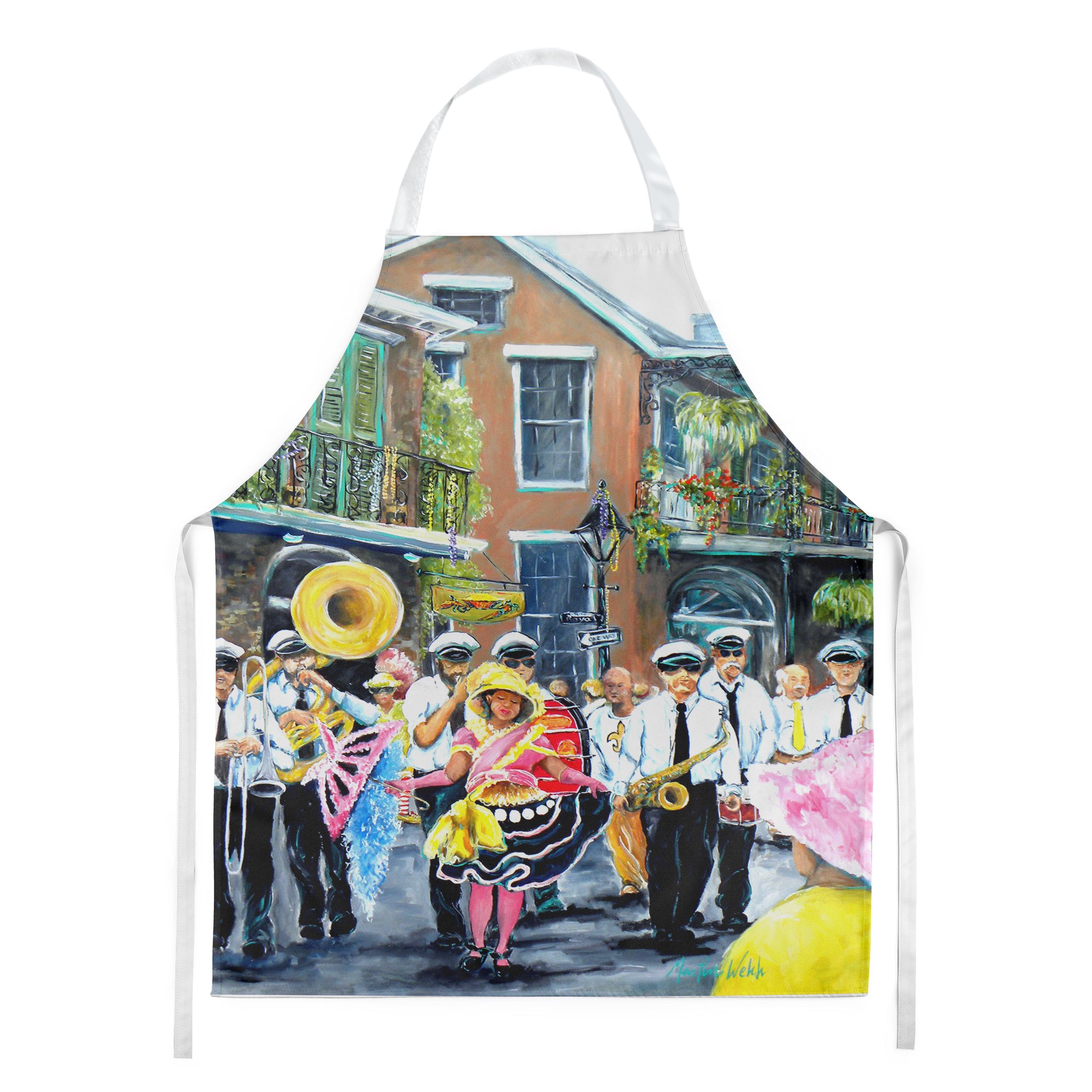New Orleans French Quarter Frolic Apron MW1246APRON - the-store.com