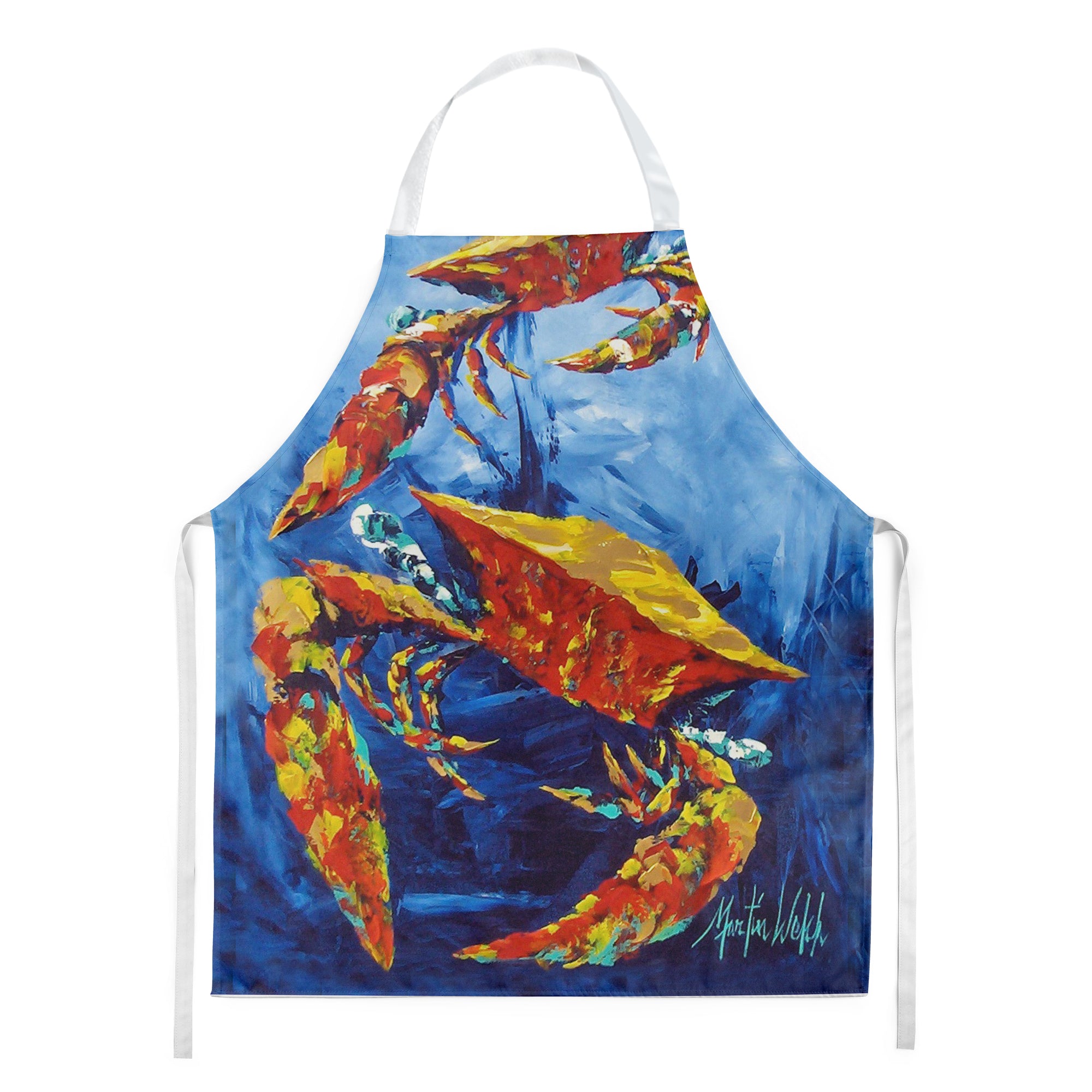 Puddle O' Two Crabs Apron MW1253APRON - the-store.com
