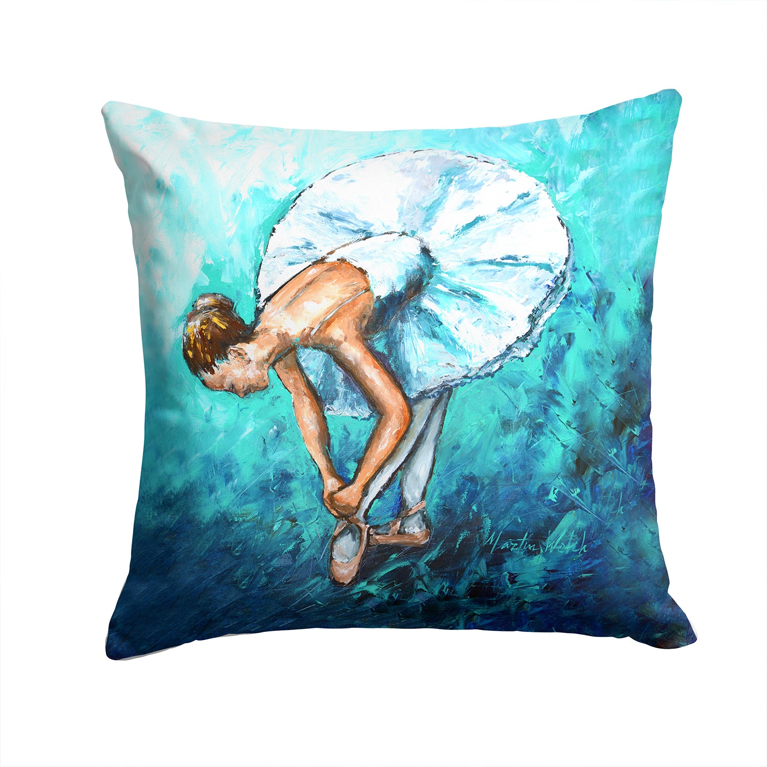 Ballet Early Pratice Fabric Decorative Pillow MW1325PW1414 - the-store.com