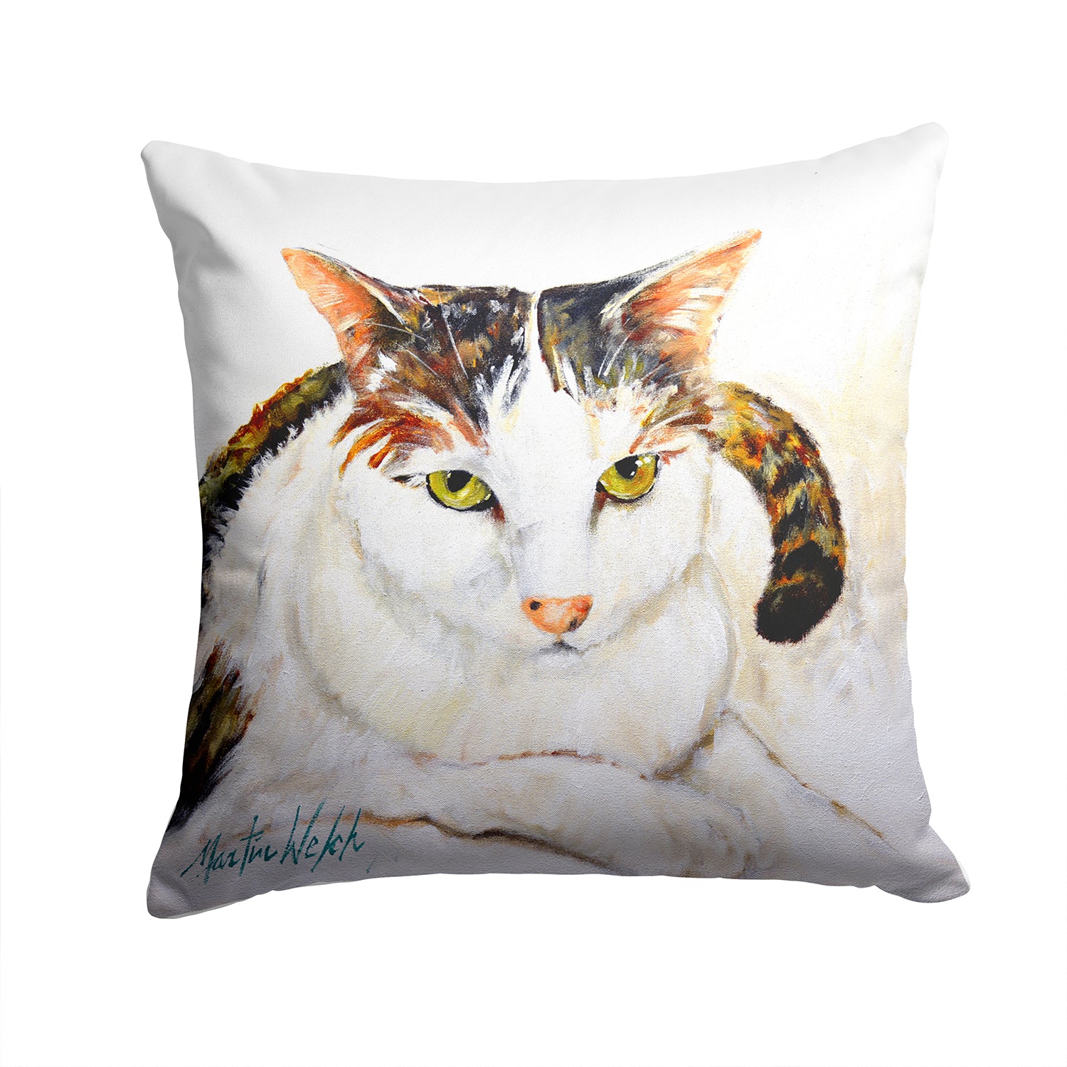 Lanie Cat Fabric Decorative Pillow MW1334PW1414 - the-store.com