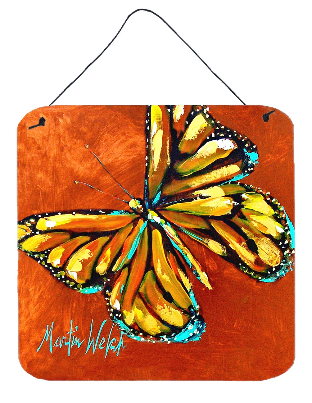 Monarch Butterfly Wall or Door Hanging Prints MW1339DS66 by Caroline's Treasures