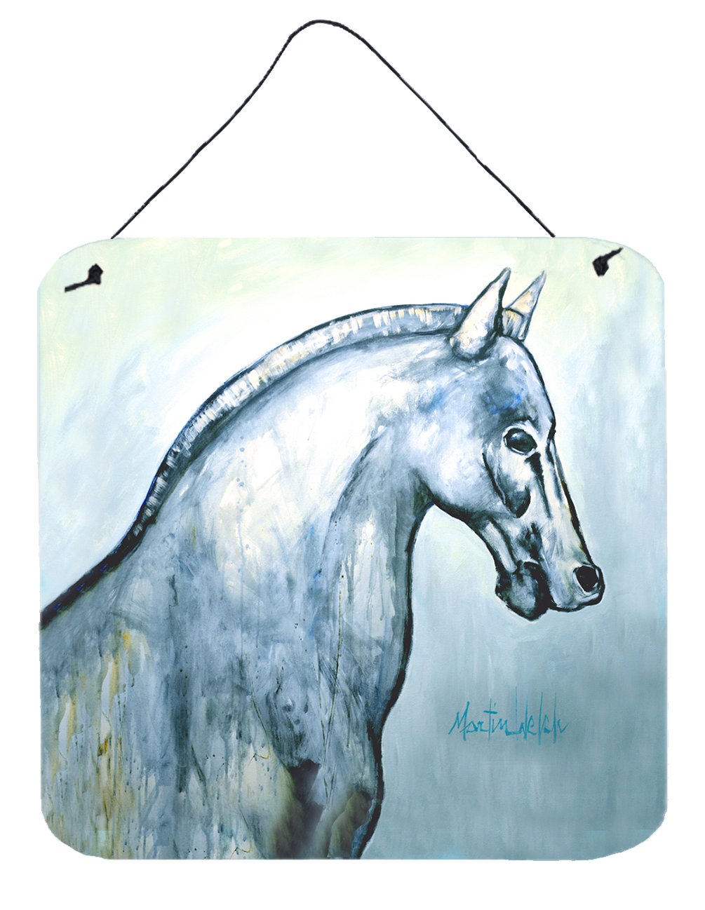 Noble Horse Wall or Door Hanging Prints MW1342DS66 by Caroline's Treasures
