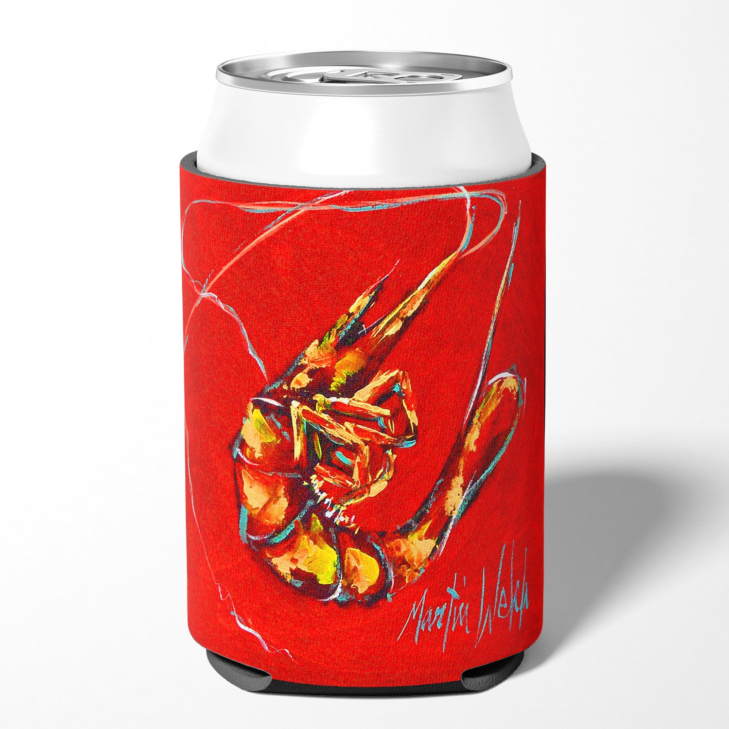 Red Shrimp Can or Bottle Hugger MW1347CC