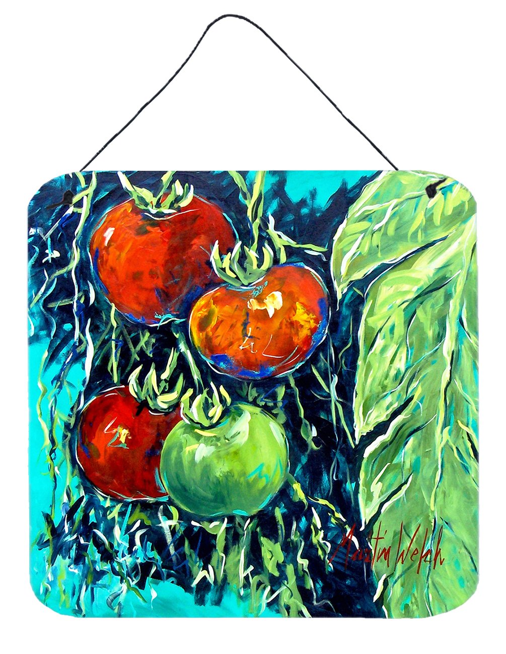 Tomatoe Tomato Wall or Door Hanging Prints MW1359DS66 by Caroline&#39;s Treasures