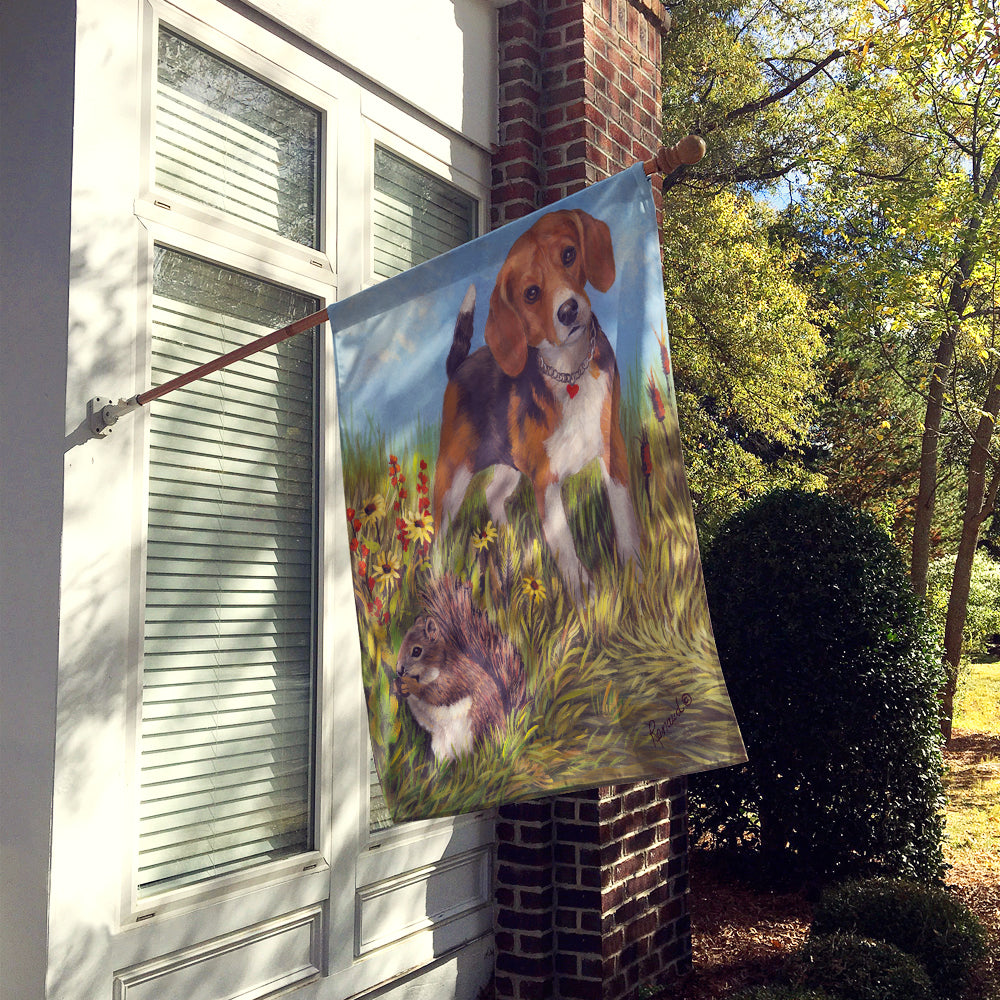 Beagle Hunter Hunted Flag Canvas House Size PPP3016CHF