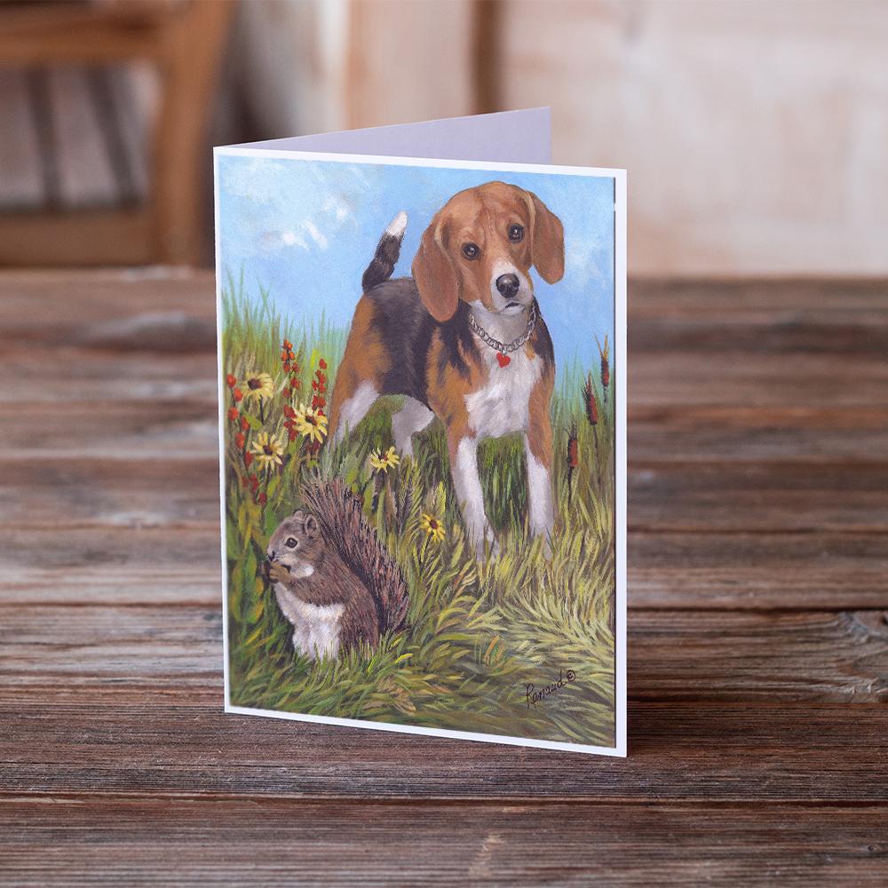 Buy this Beagle Hunter Hunted Greeting Cards and Envelopes Pack of 8