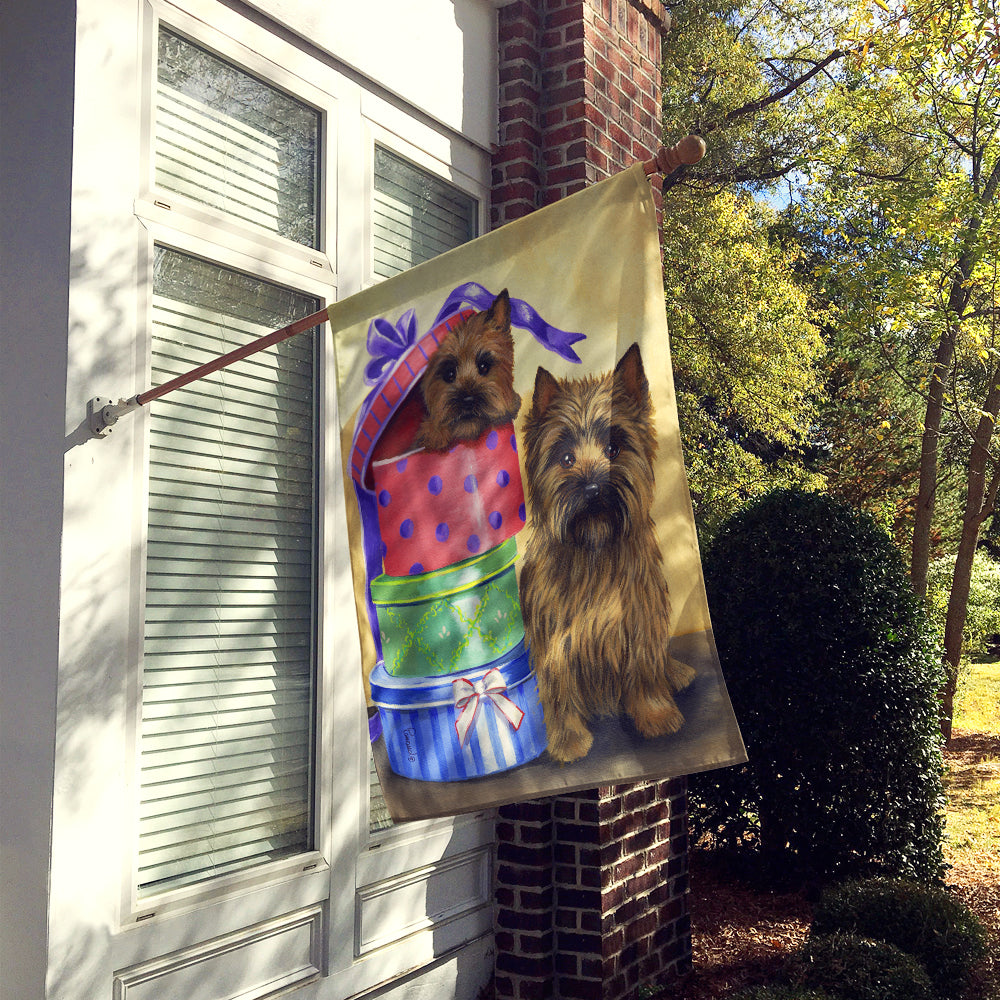 Cairn Terrier Boudoir Flag Canvas House Size PPP3045CHF