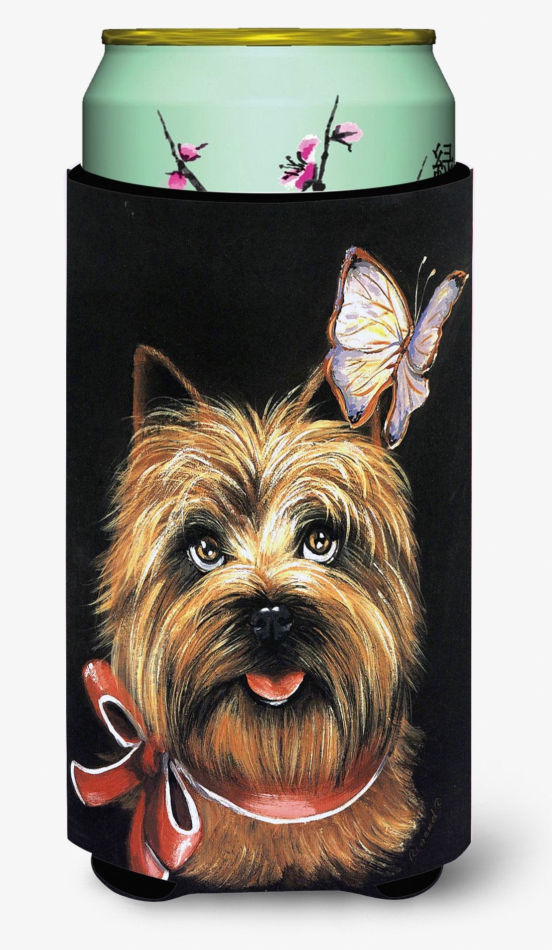 Cairn Terrier Butterfly Tall Boy Hugger PPP3047TBC by Caroline's Treasures