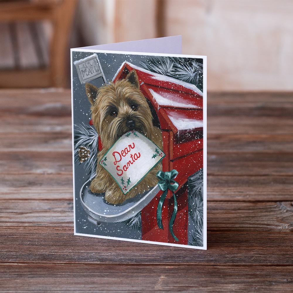 Buy this Cairn Terrier Christmas Letter to Santa Greeting Cards and Envelopes Pack of 8