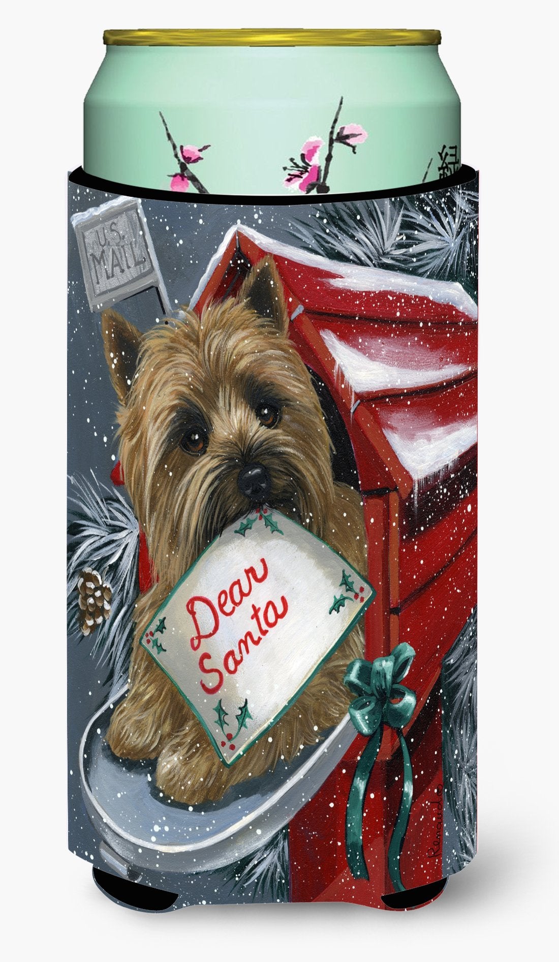 Cairn Terrier Christmas Letter to Santa Tall Boy Hugger PPP3054TBC by Caroline's Treasures
