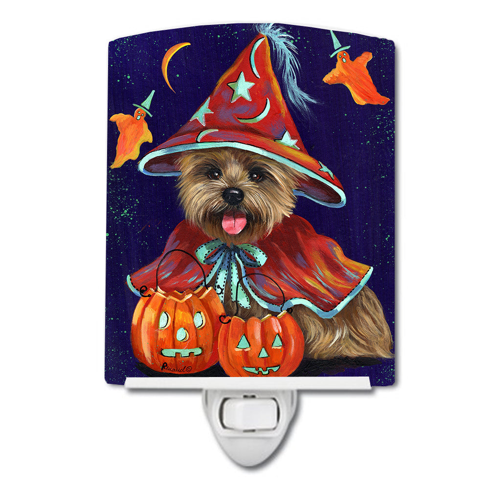 Cairn Terrier Halloween Witch Ceramic Night Light PPP3061CNL - the-store.com