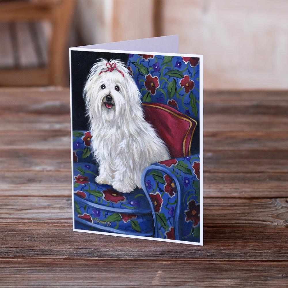 Buy this Coton De Tulear Royalty Greeting Cards and Envelopes Pack of 8
