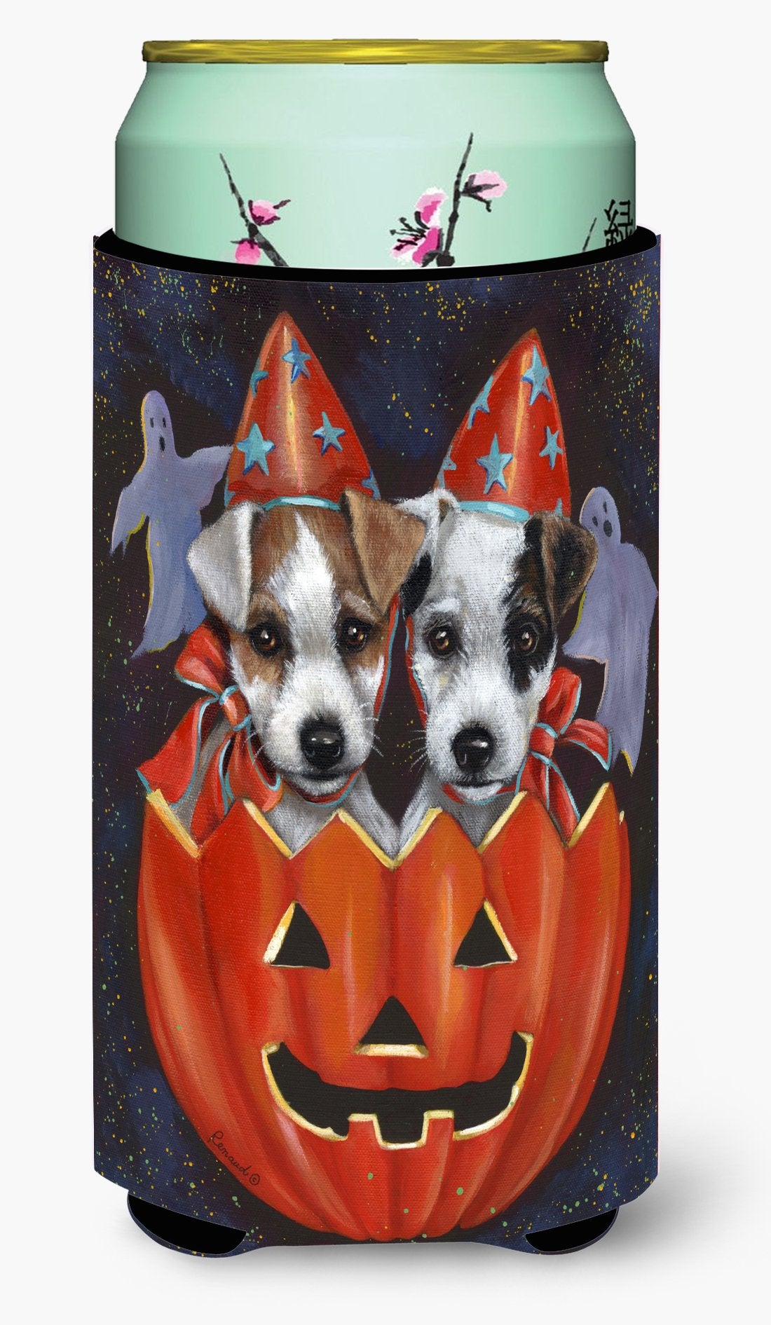 Jack Russell Terrier Halloween Tall Boy Hugger PPP3105TBC by Caroline's Treasures