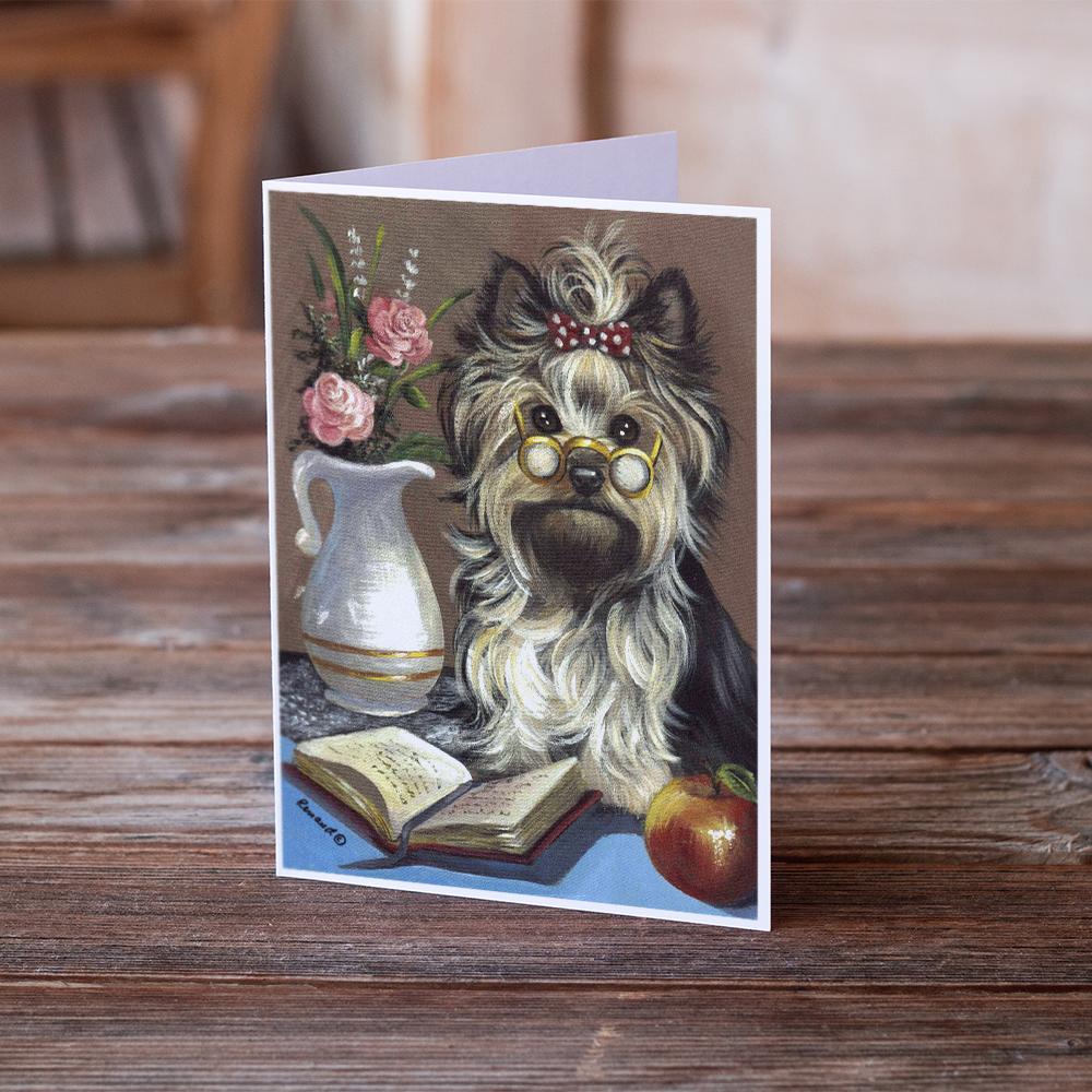 Buy this Yorkie Teacher's Pet Greeting Cards and Envelopes Pack of 8