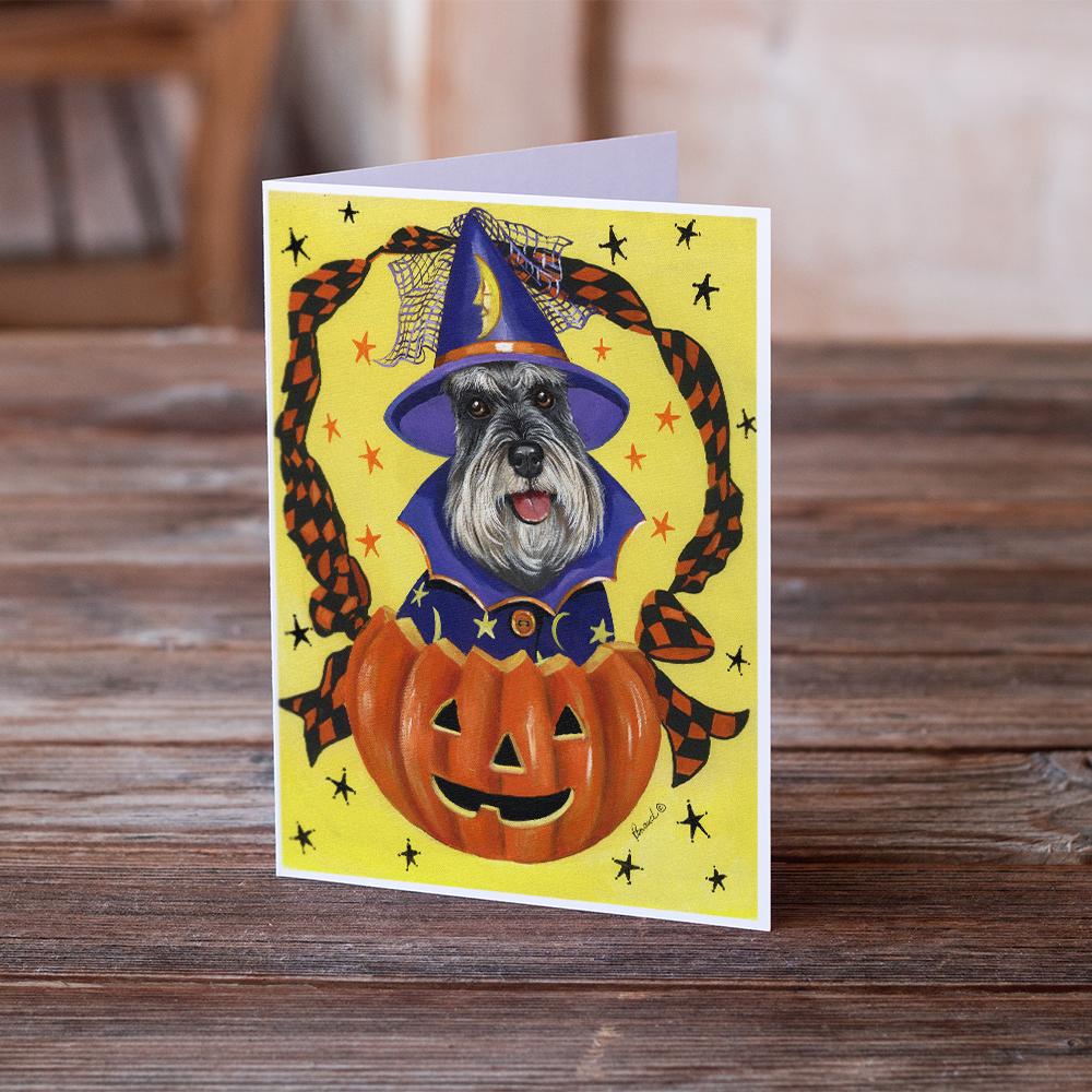 Buy this Schnauzer Halloween Greeting Cards and Envelopes Pack of 8