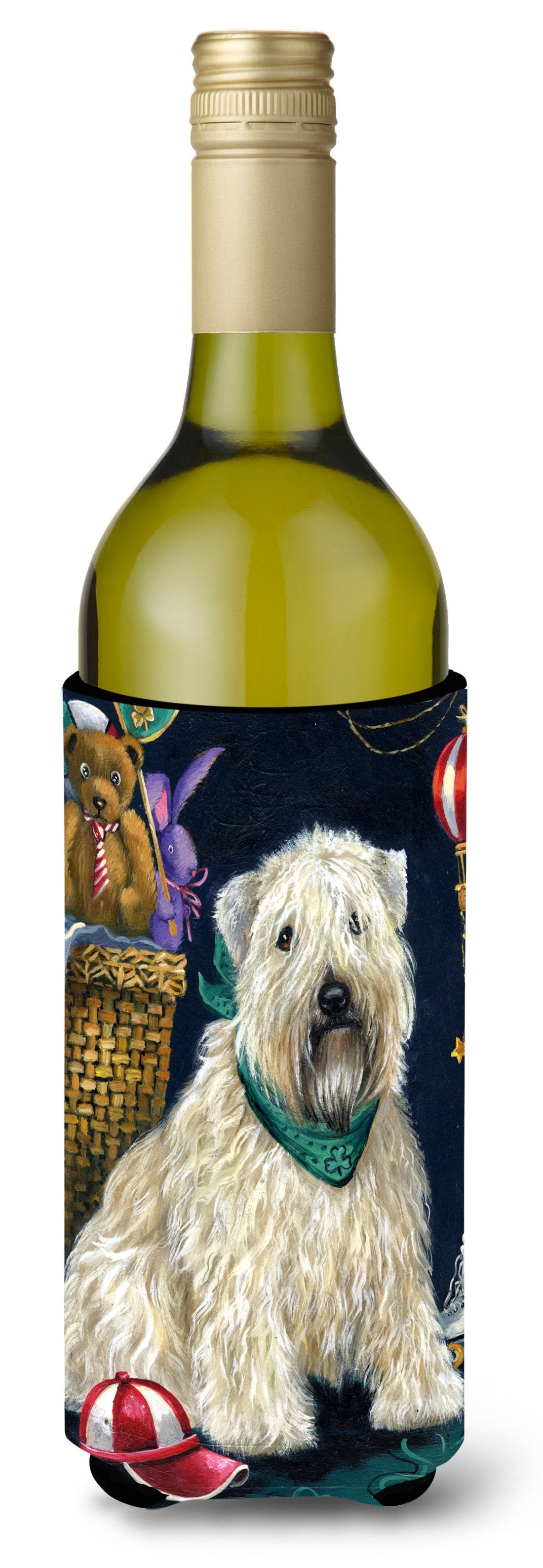 Wheaten Terrier Playroom Wine Bottle Hugger PPP3193LITERK by Caroline's Treasures