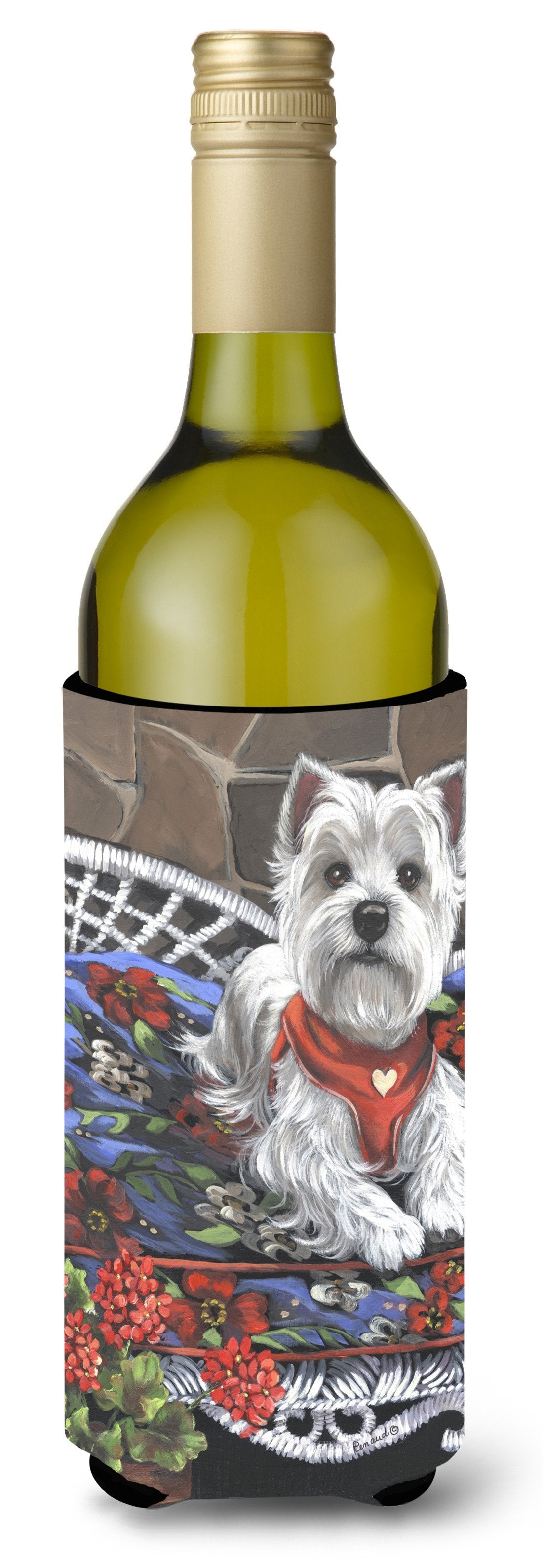 Westie Hannah Mae Wine Bottle Hugger PPP3206LITERK by Caroline&#39;s Treasures