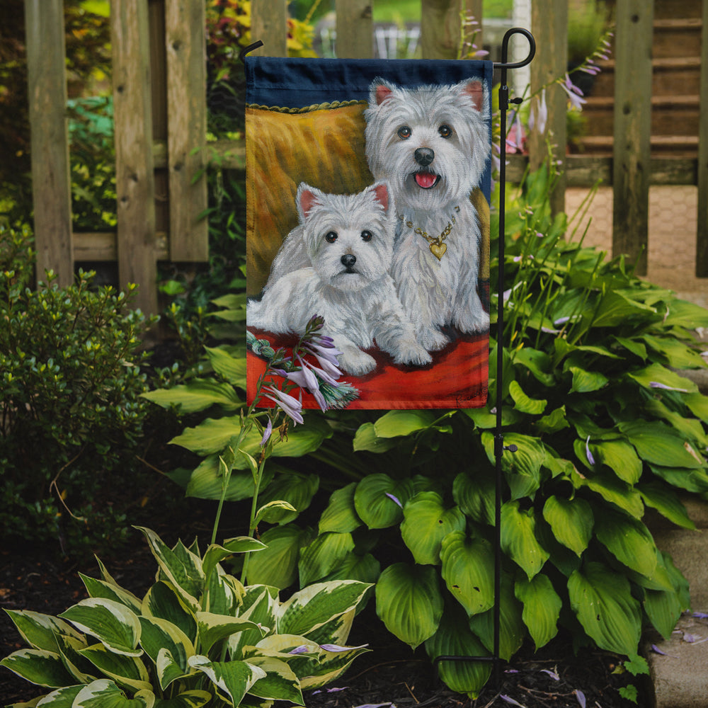 Westie Mom and Pup Flag Garden Size PPP3218GF