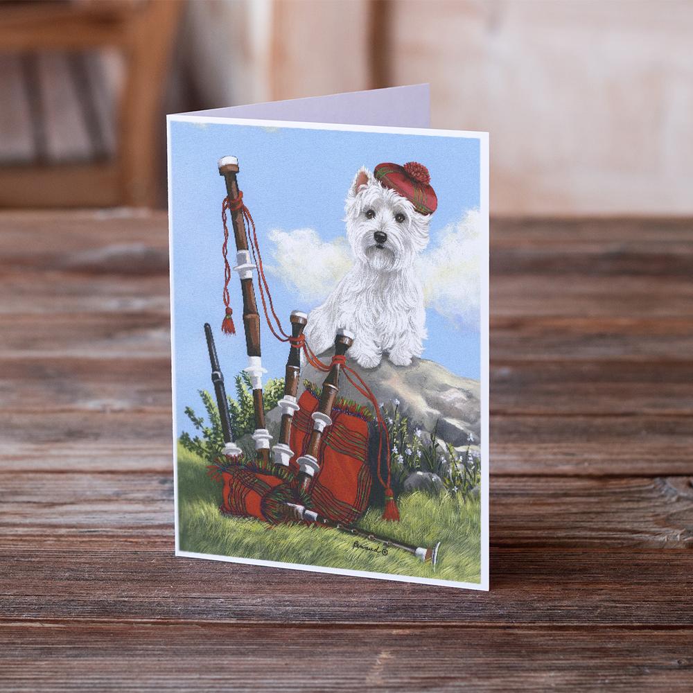 Buy this Westie Piper Greeting Cards and Envelopes Pack of 8