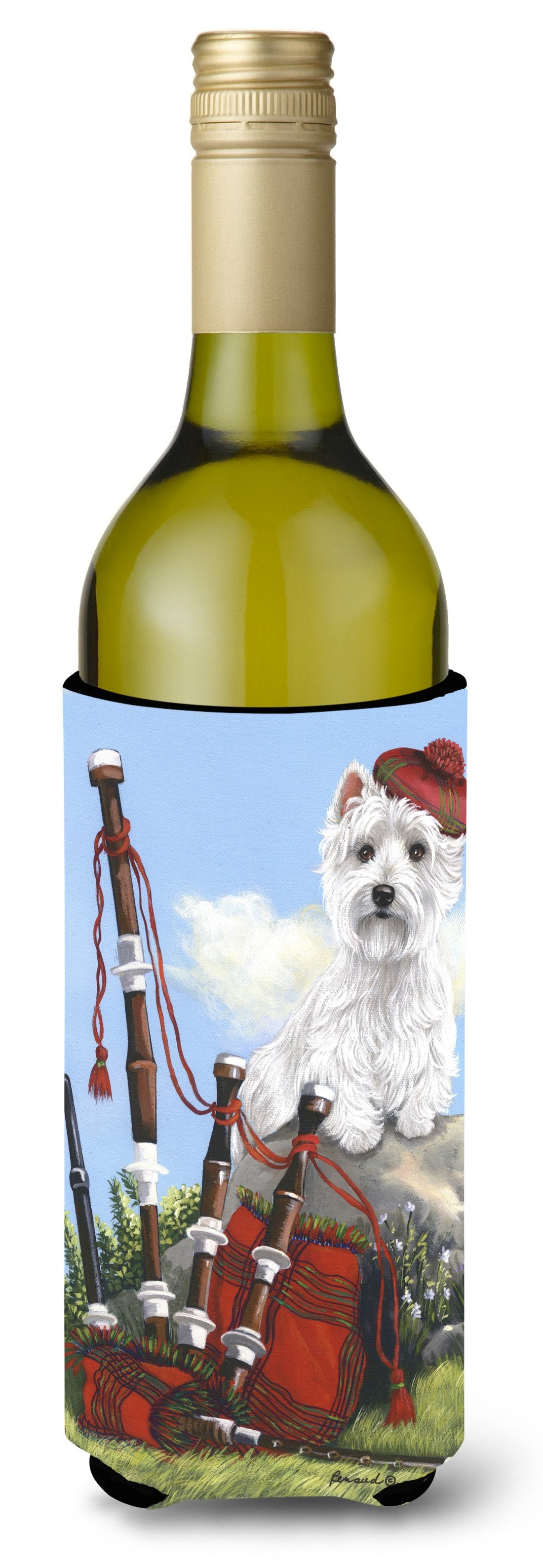 Westie Piper Wine Bottle Hugger PPP3222LITERK by Caroline&#39;s Treasures