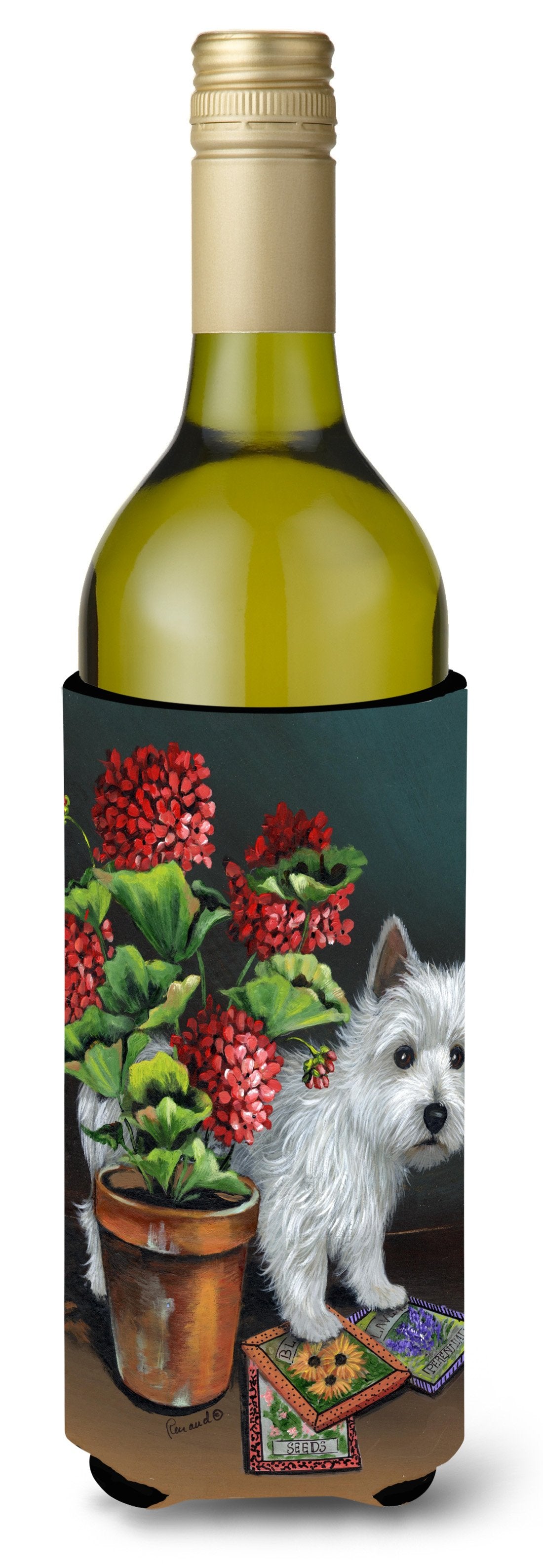 Westie Seedlings Wine Bottle Hugger PPP3231LITERK by Caroline's Treasures