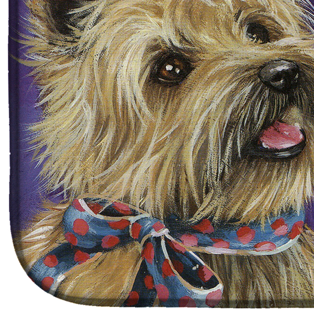 Cairn Terrier Gone Fishing Dish Drying Mat PPP3252DDM