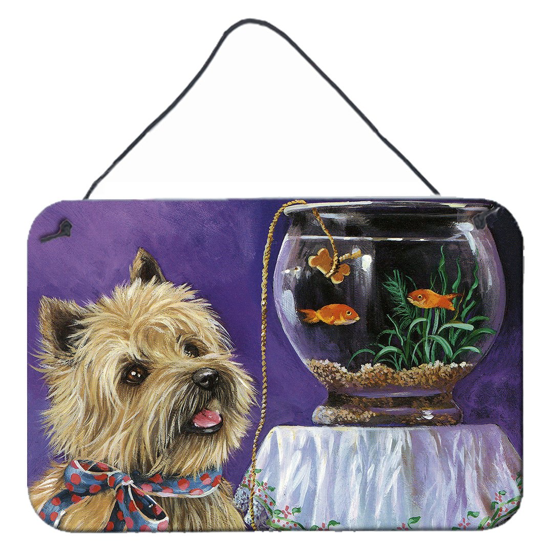 Buy this Cairn Terrier Gone Fishing Wall or Door Hanging Prints PPP3252DS812