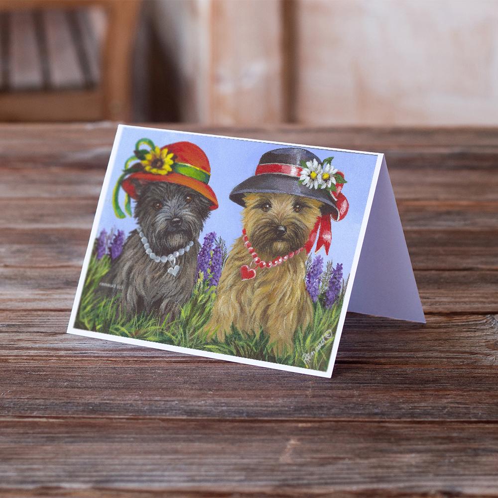 Buy this Cairn Terrier Sisters Greeting Cards and Envelopes Pack of 8