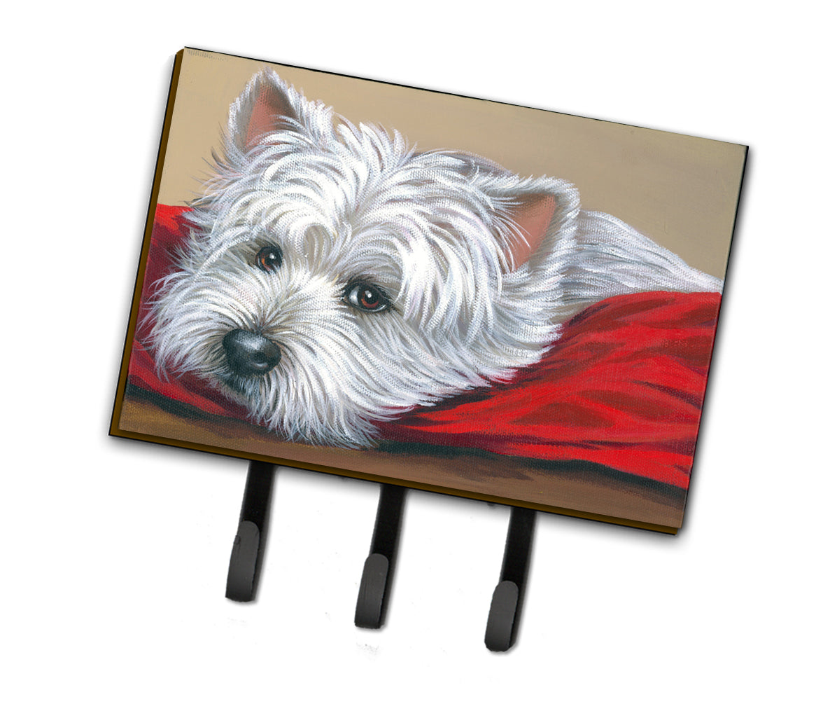 Westie Red Pillow Leash or Key Holder PPP3284TH68
