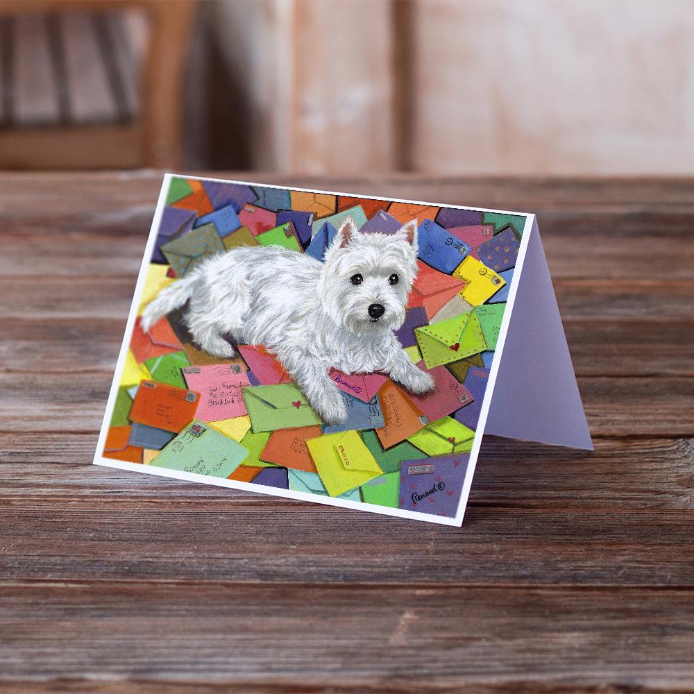 Buy this Westie Zoe's Mail Greeting Cards and Envelopes Pack of 8