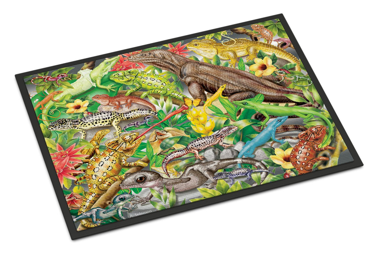 Lizard Jungle Indoor or Outdoor Mat 24x36 PRS4047JMAT by Caroline&#39;s Treasures