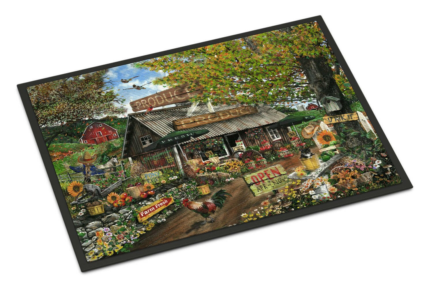 The Produce Fruit Stand Indoor or Outdoor Mat 24x36 PTW2017JMAT - the-store.com