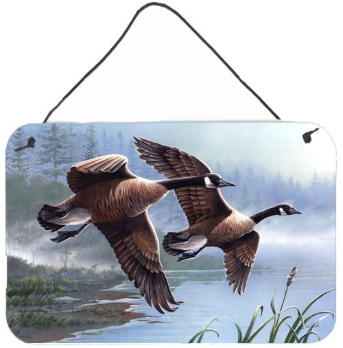 Geese on the Wing Wall or Door Hanging Prints by Caroline's Treasures