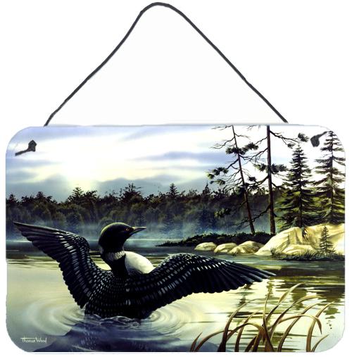 Loon Country Wall or Door Hanging Prints PTW2059DS812 by Caroline's Treasures