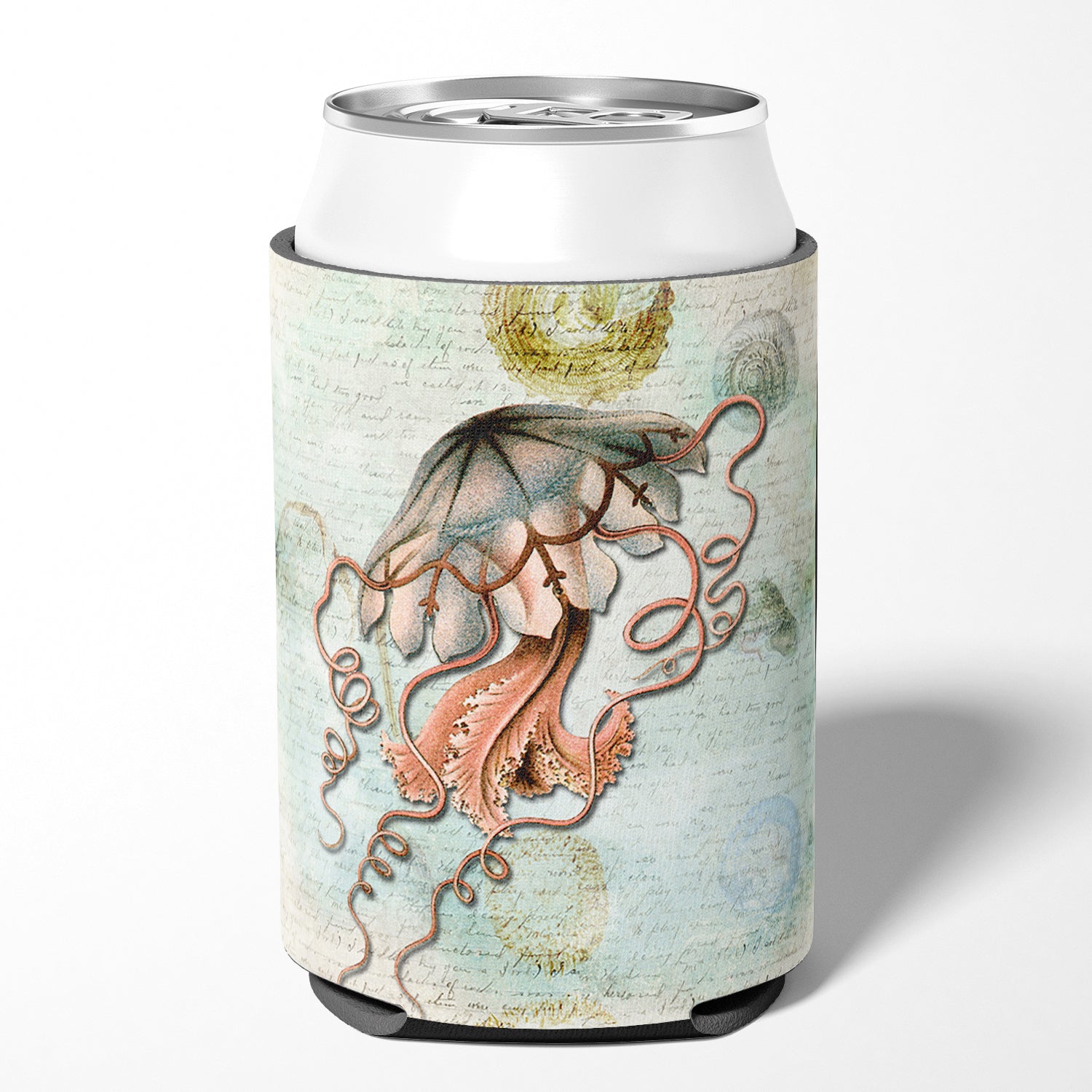 Jellyfish  Can or Bottle Beverage Insulator Hugger.